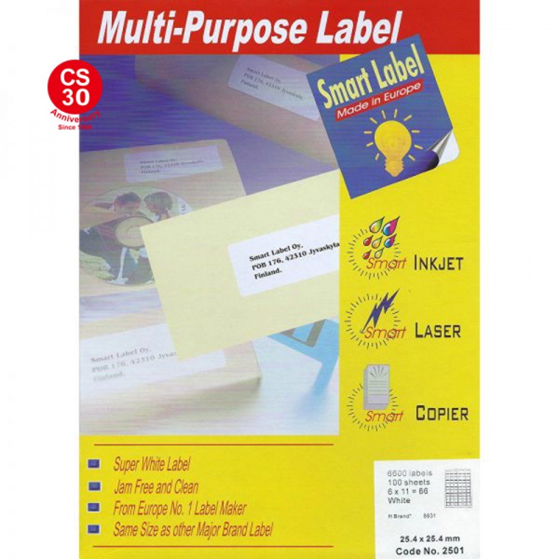 SMART LABEL MULTIPURPOSE LABEL